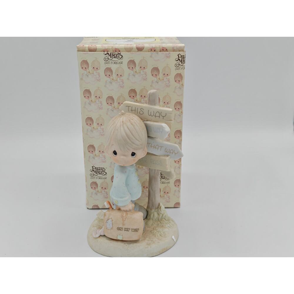 Precious Moments Jesus Is The Only Way Figure Enesco 520756 Samuel Butcher 1988